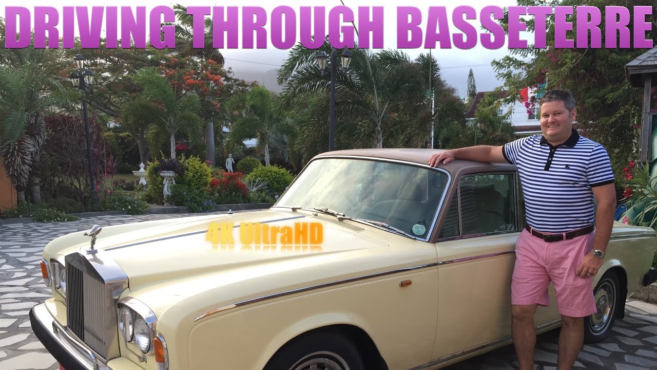 Driving Through Basseterre, St. Kitts