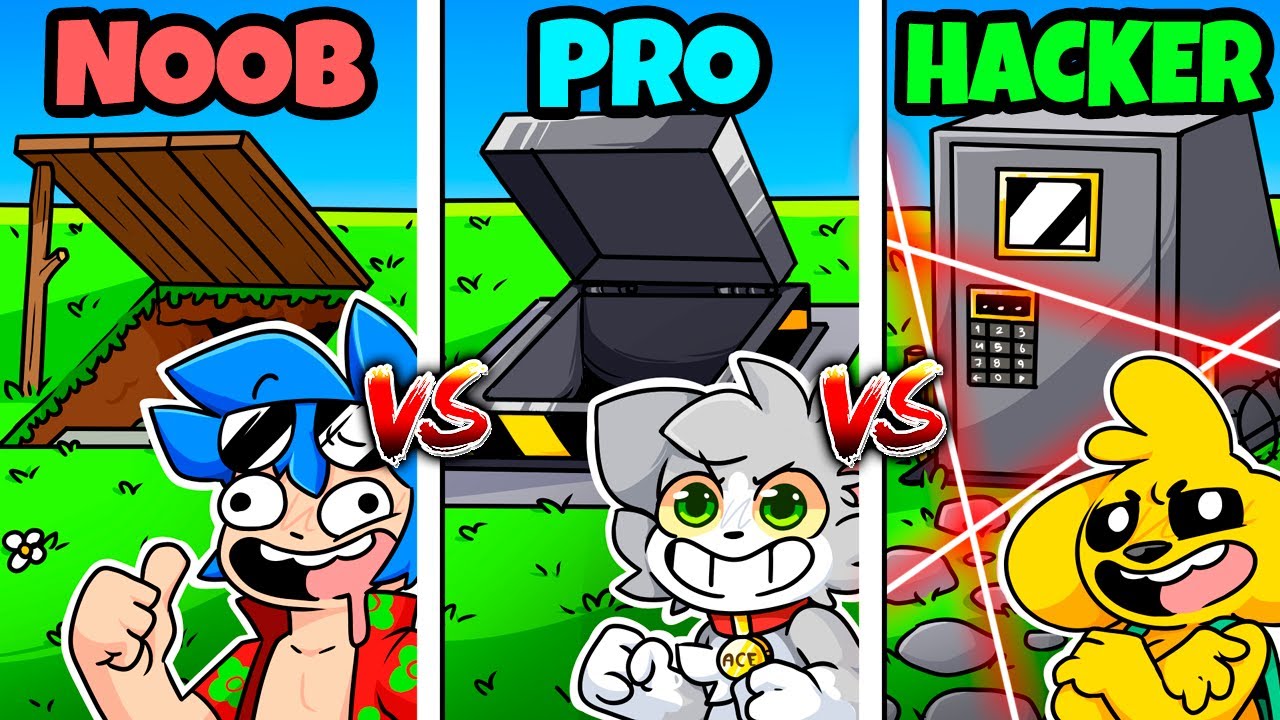Hago TRAMPAS pasando de BUNKER NOOB a BUNKER PRO! 😂😱 ESCONDITE en la BASE SECRETA!! #Mikecrack