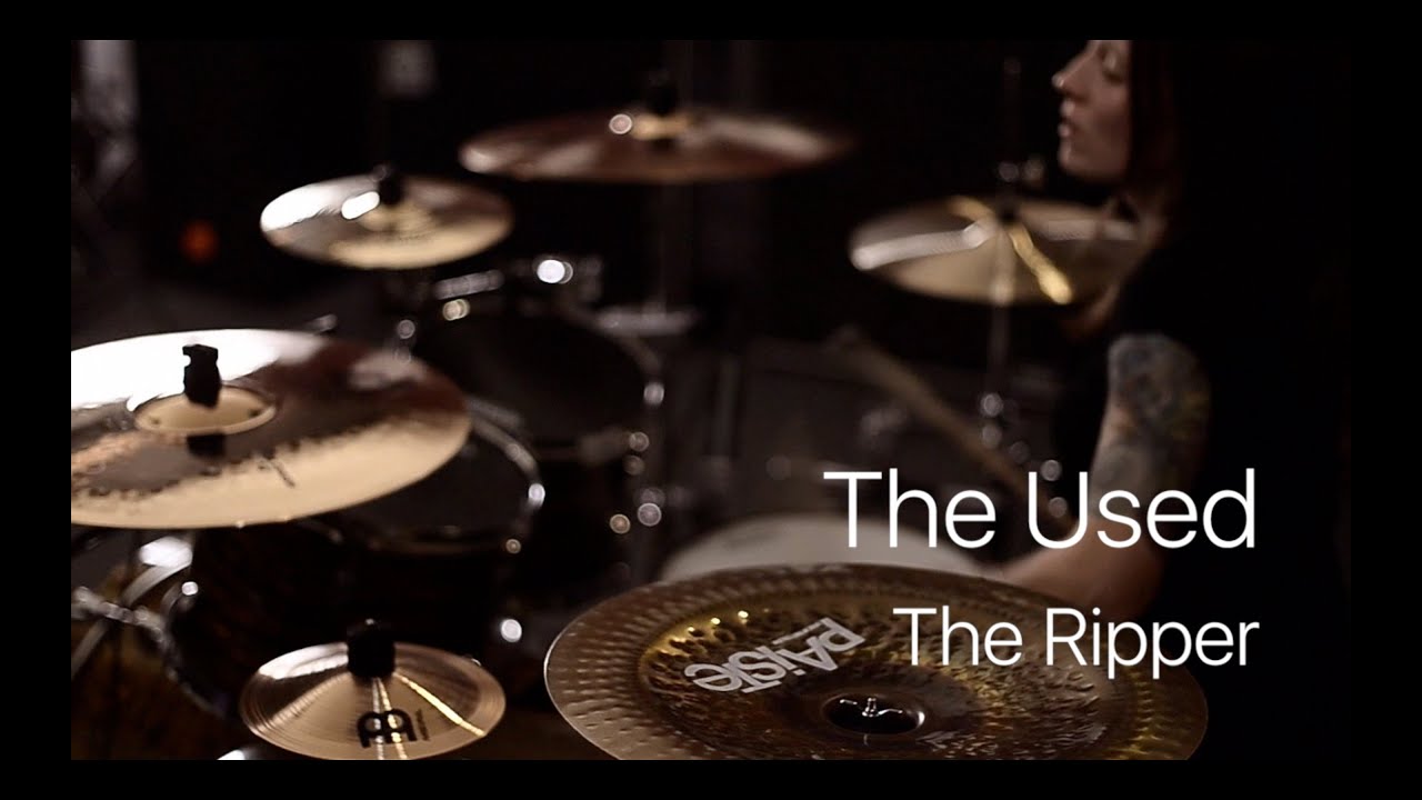 The Used - The Ripper (drum cover by Vicky Fates)