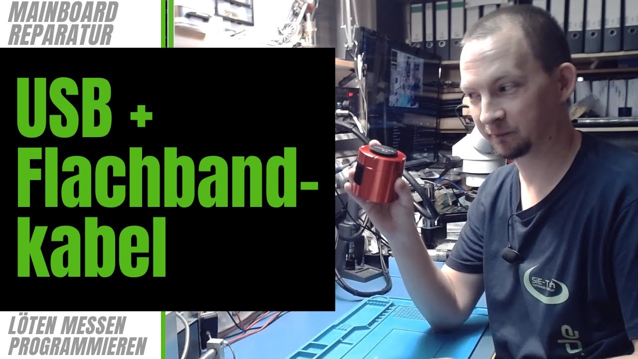 Wo bist du, Ervin? + USB Anschluss und Flachbandkabel Reparatur ASI183MM Pro