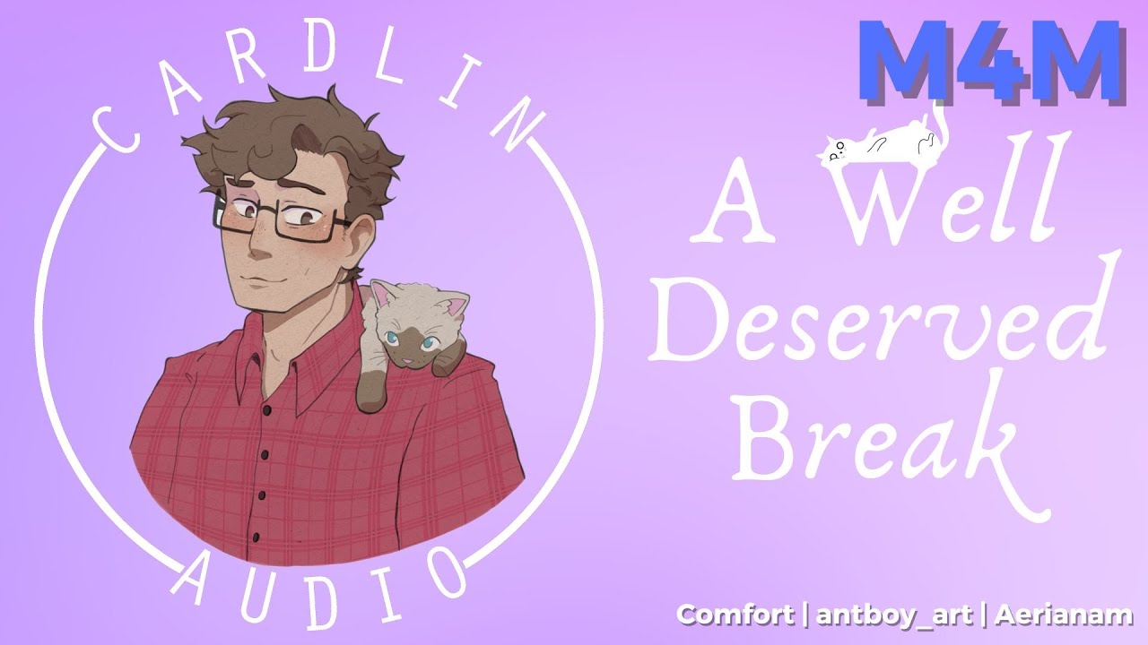 ASMR Roleplay: A Well Deserved Break [M4M] [Comfort for needing a break] [Guest starring Lucky!]