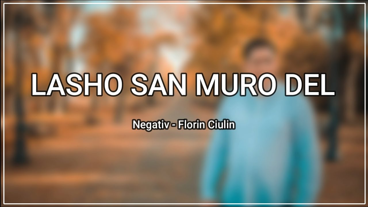Negativ - Lasho san muro del. (Original F. Ciulin)