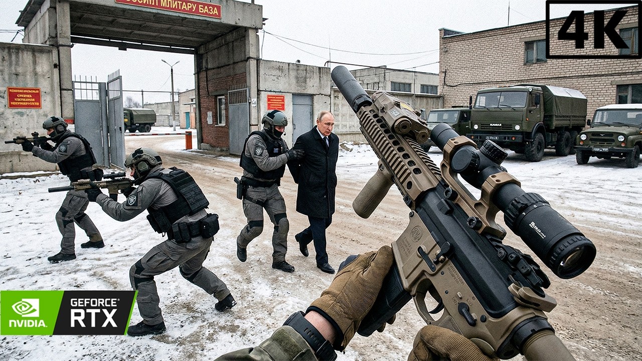 SAS Assigned to Protect the Russian President | Realistic Ultra Graphics Gameplay(4K60FPS) COD: MW 3