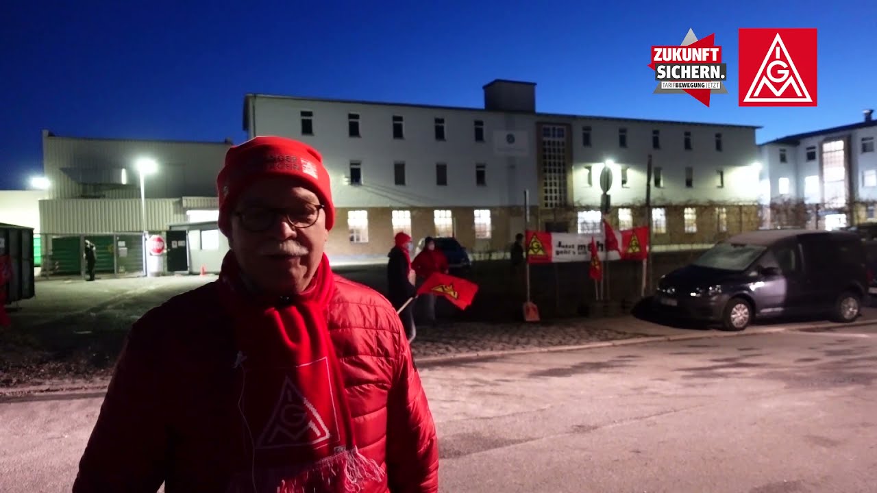 Zukunft sichern: Warnstreik bei Ardagh in Braunschweig (Feinstblechverpackungsindustrie)