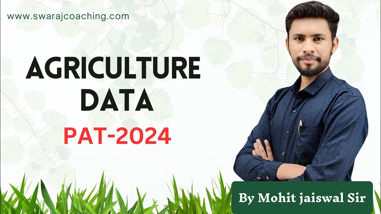 Agriculture Crop Production Data || By Mohit Jaiswal Sir