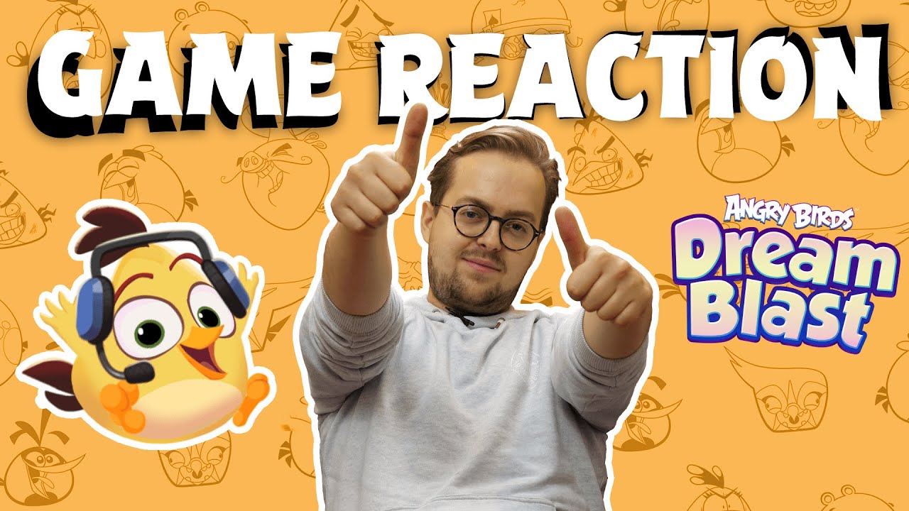 Angry Birds Game Reaction | David playing Dream Blast!