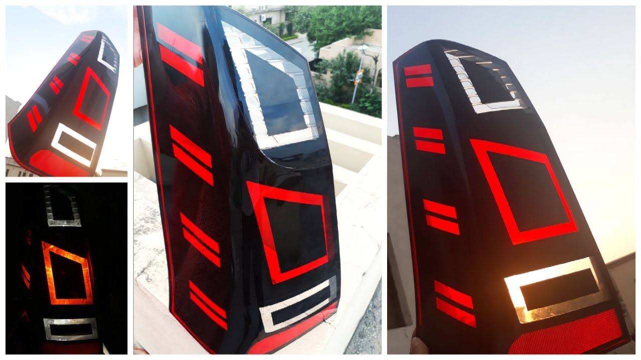 Suzuki Wagon R Modified Tail Lights / Brake Lights
