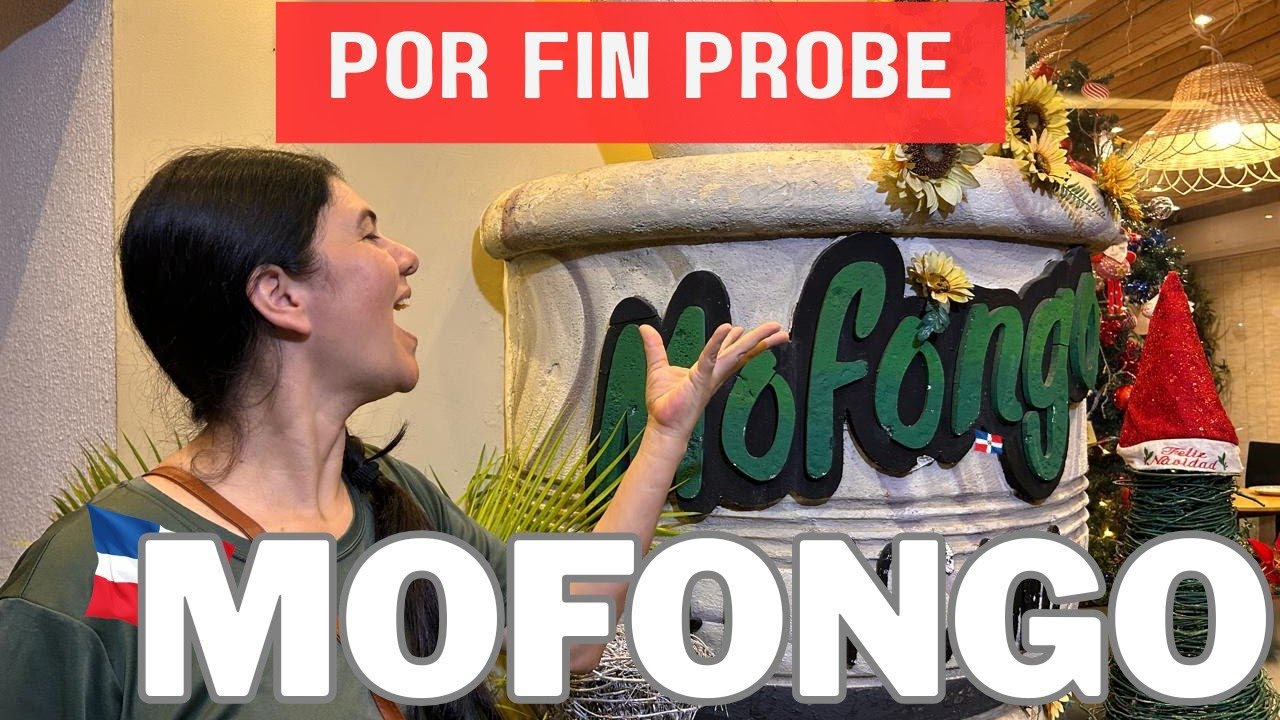 Por  Primera Vez Probando el Famoso Mofongo Mocano | Santo Domingo