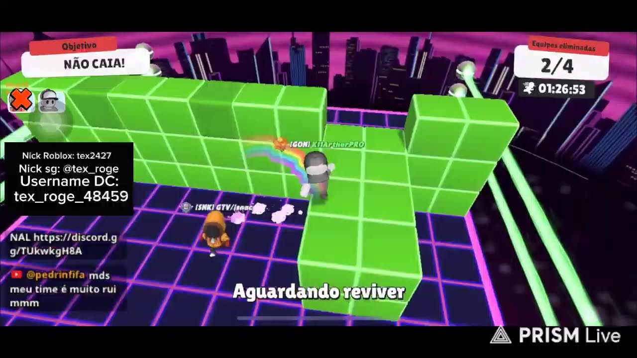 🔴live de stumble guys ao vivo🔴