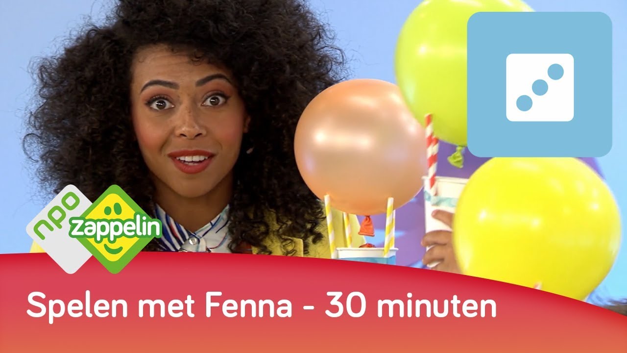 30 MINUTEN LANG SPELEN | Spelletjes spelen met Fenna | NPO Zappelin