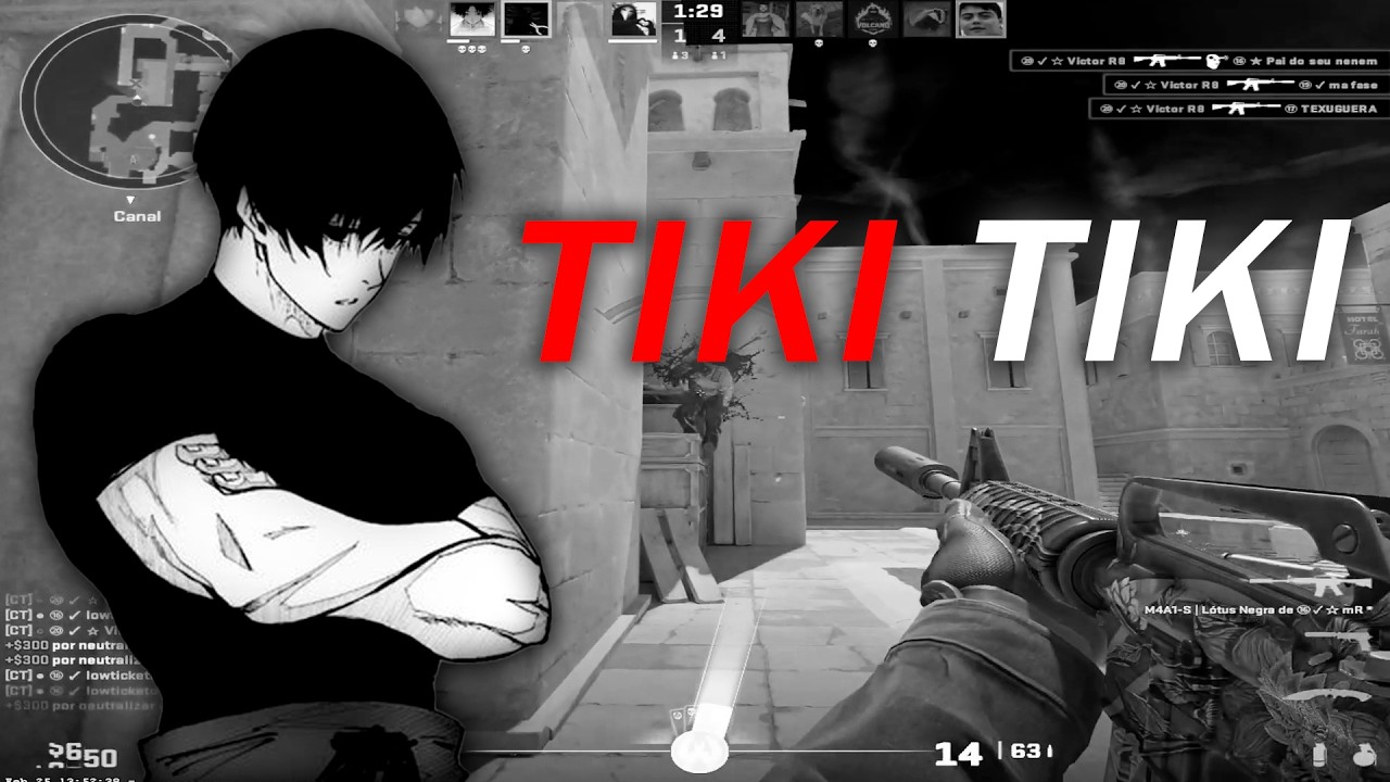 TIKI TIKI – CS2 MONTAGE 👌17y  [4K]  GC Lv 20
