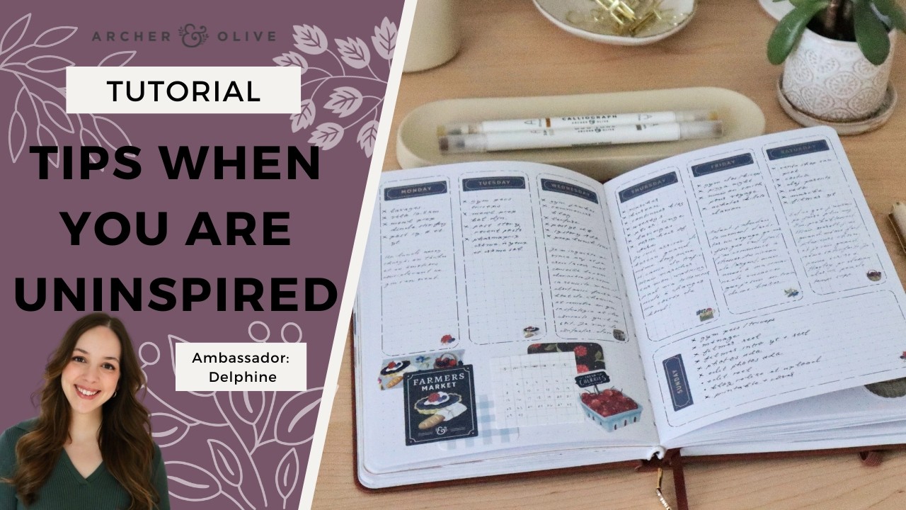 Советы по созданию тематического оформления для Bullet Journal в творческом блоке