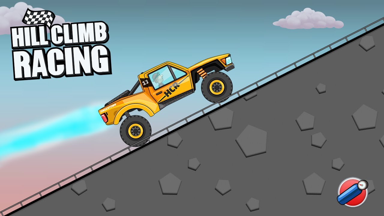 Hill Climb Racing Trophy Truck on Highway 11716m | GamePlay