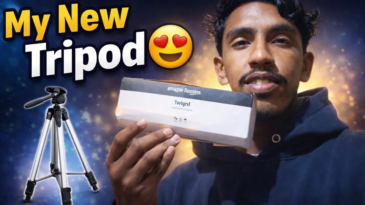 Unboxing My New Tripod 😍||#Vlog 39||@Arikaitvlogs 