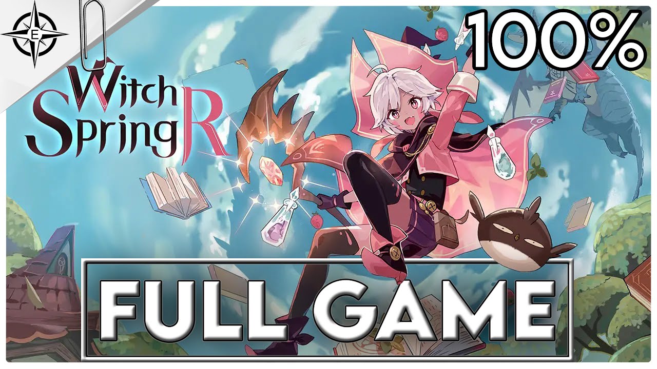 WITCHSPRING R Gameplay Walkthrough (All Quests) FULL GAME - No Commentary