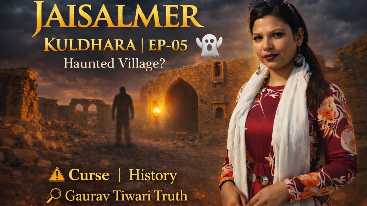 Kuldhara Village Exposed 😱 |India’s Most Haunted Place? History, Curse & Gaurav Tiwari Truth ✨ EP-05