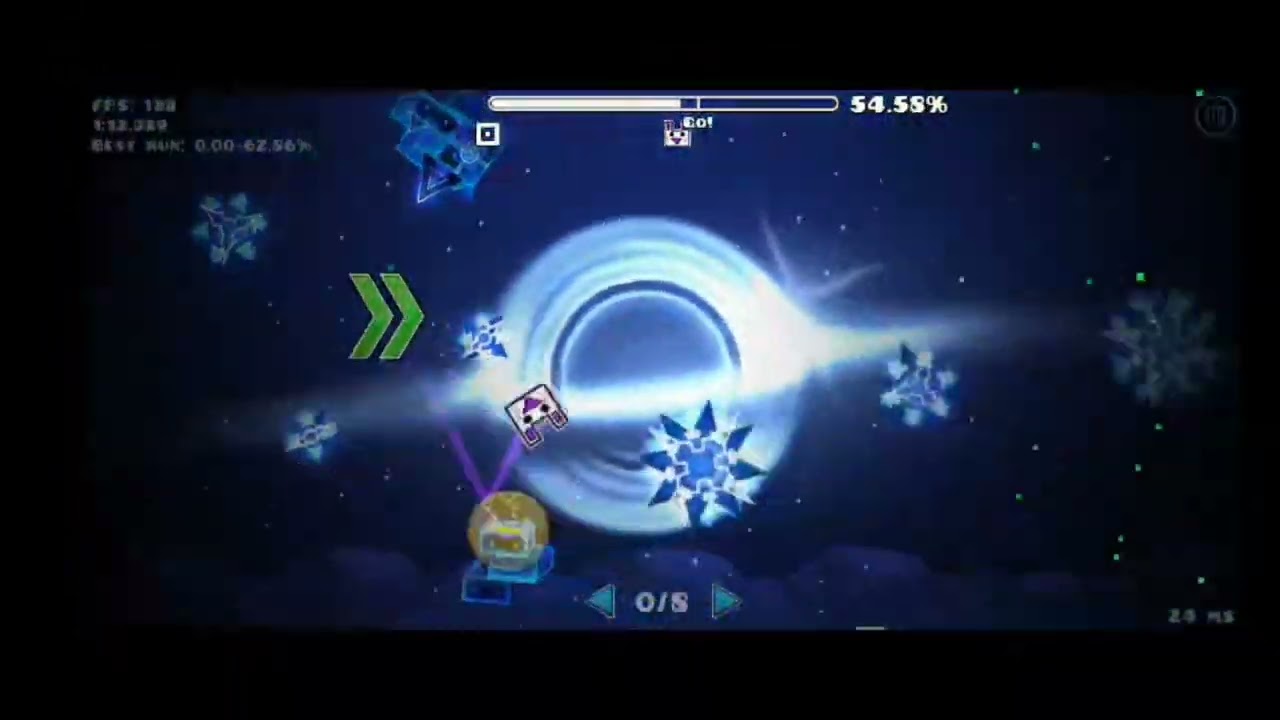 NEW HARDEST , SONIC WAVE UNIVERSE !!!!! INSANE DEMON (MOBILE , CLICKSOUND) 5900 ATTEMPTS !!!