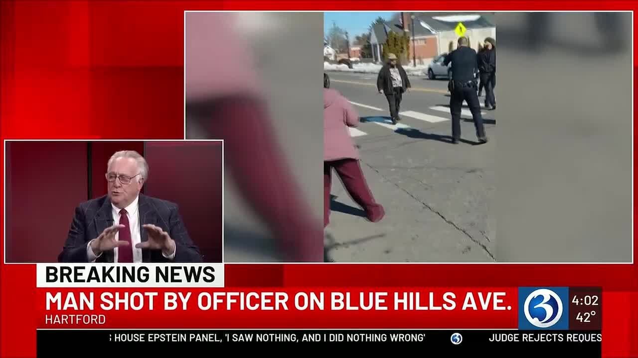 Law enforcement analyst reviews video of Hartford officer shooting 'suicidal' man