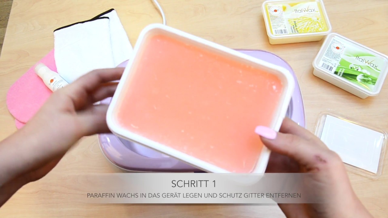 Tara Cosmetics Paraffinbad so wird es gemacht