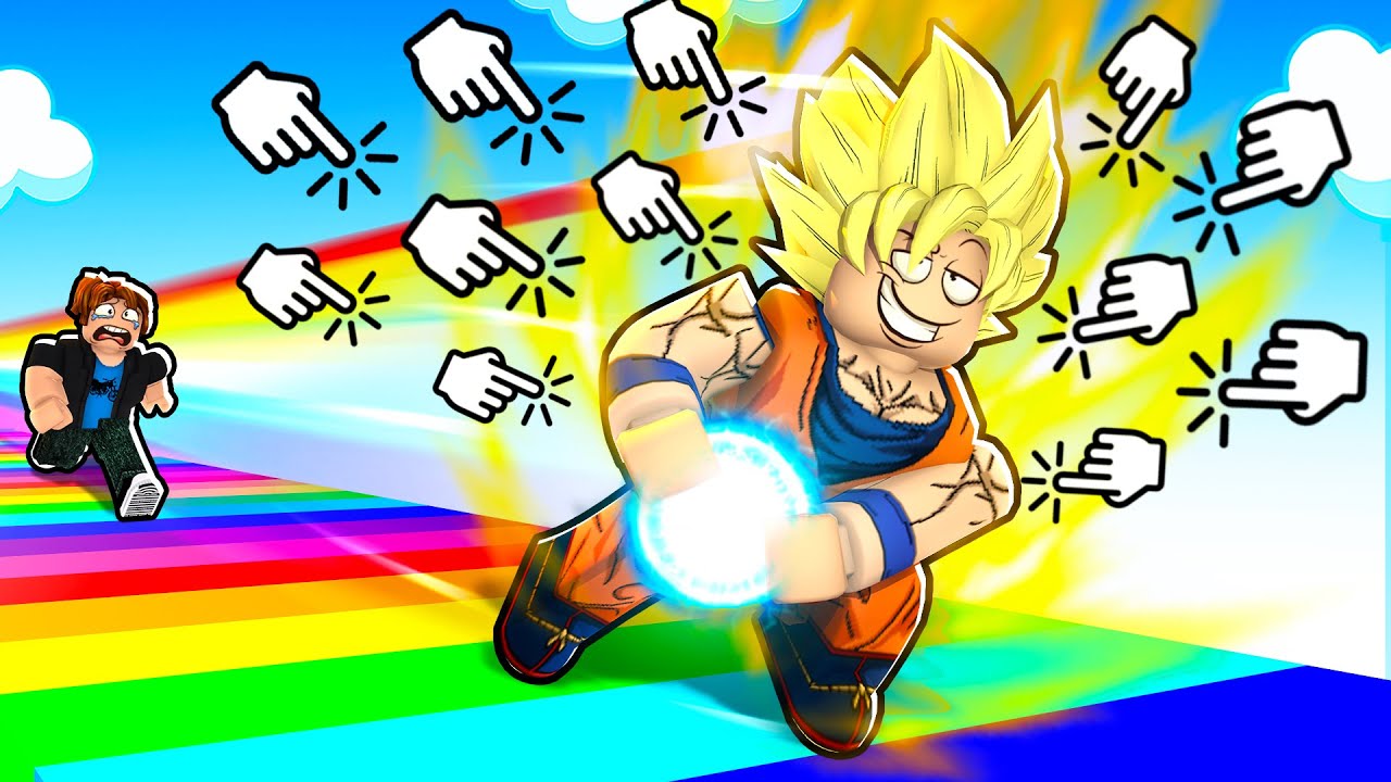 ROBLOX CHOP CHALLENGED ME IN ANIME CLICKER BATTLE