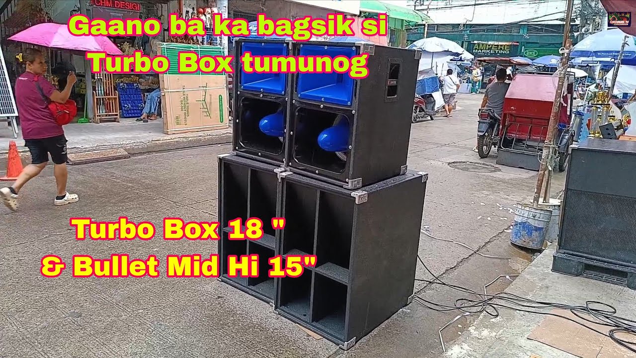 Sound check sa Turbo Box kung Ganda ba talaga tunog || powered by Zymar Power 