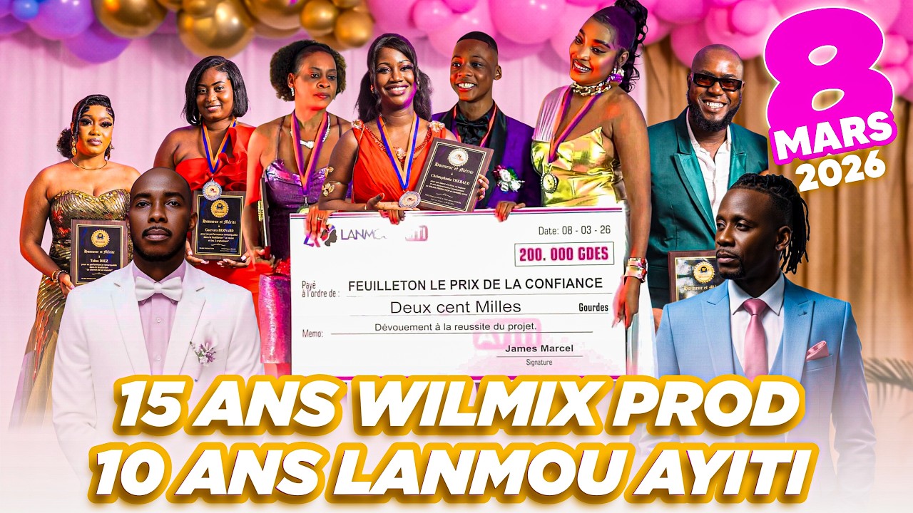 BIRTHDAY WILMIX PROD & LANMOU AYITI 8 MARS 2026 /WILGAUD DAVID/JAMES MARCEL/ WEDSON FRANCOIS