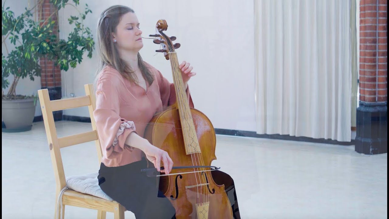J.S. Bach Cello Suite No. 6 BWV 1012,  II. Allemande | Madeleine Bouissou