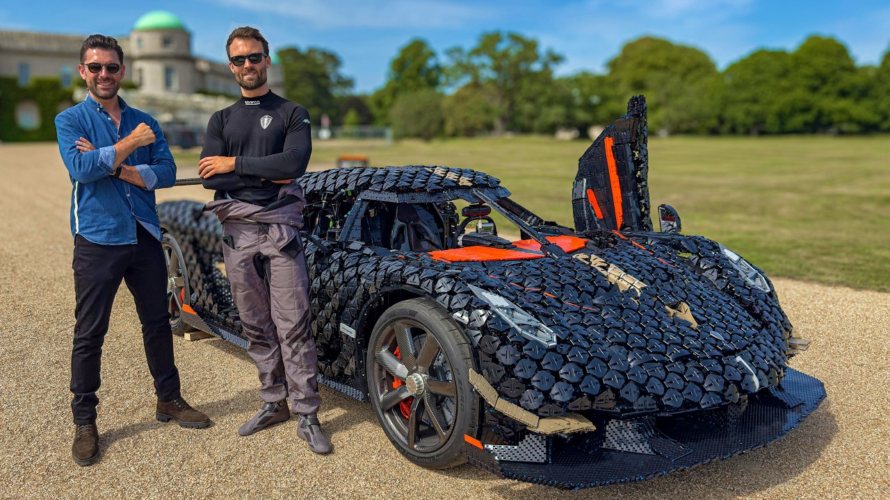 СОЗДАНИЕ САМОГО БЫСТРОГО В МИРЕ LEGO TECHNIC KOENIGSEGG MEGACAR