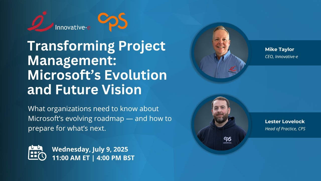 Transforming Project Management  Microsoft’s Evolution and Future Vision
