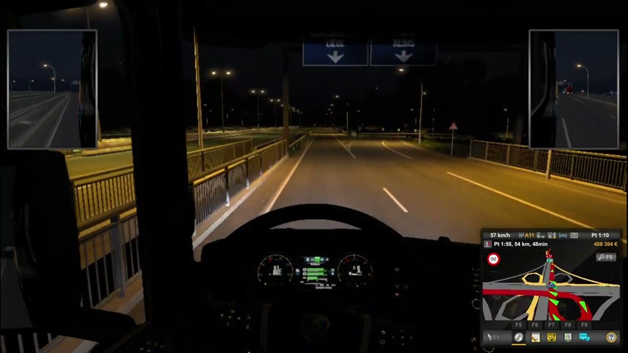 Euro Truck Simulator 2 Szybka dostawa z deskami