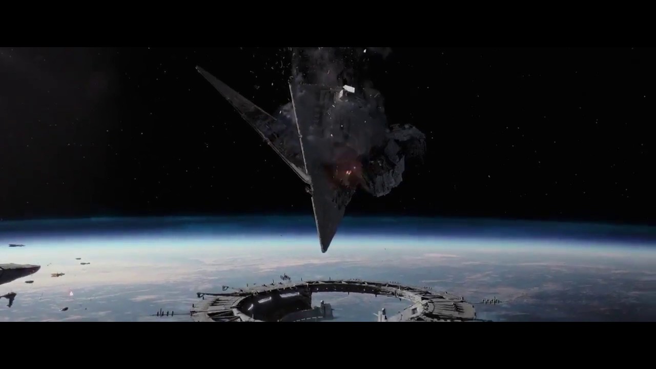 Rogue One: A Star Wars Story - Jyn Transmits the Plans and the Destruction of Scarif