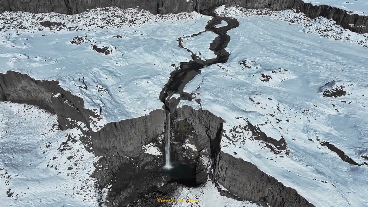 Cascadas y Nieve 2024 Ruta CH 115 ,  por las orillas del curso superior del R&iacute;o Maule.