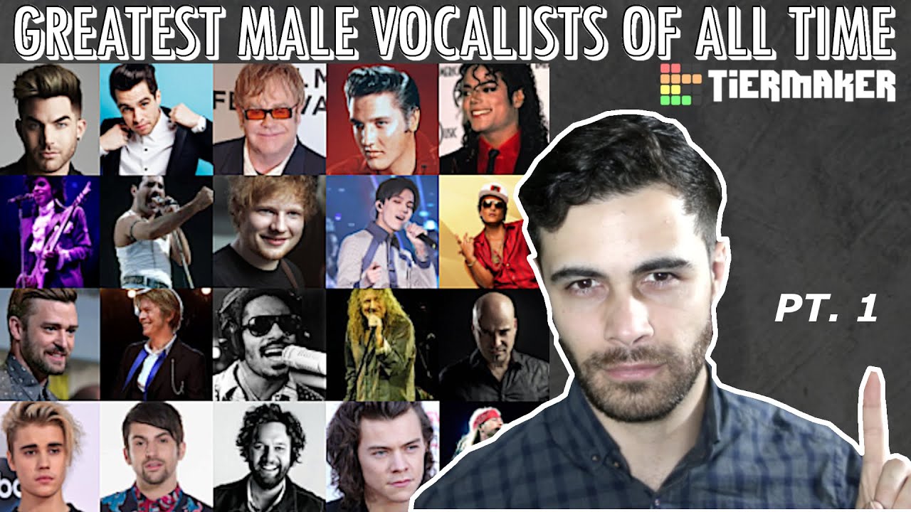 Greatest Male Vocalists of All Time TIER LIST Part 1 | Best Male Singers