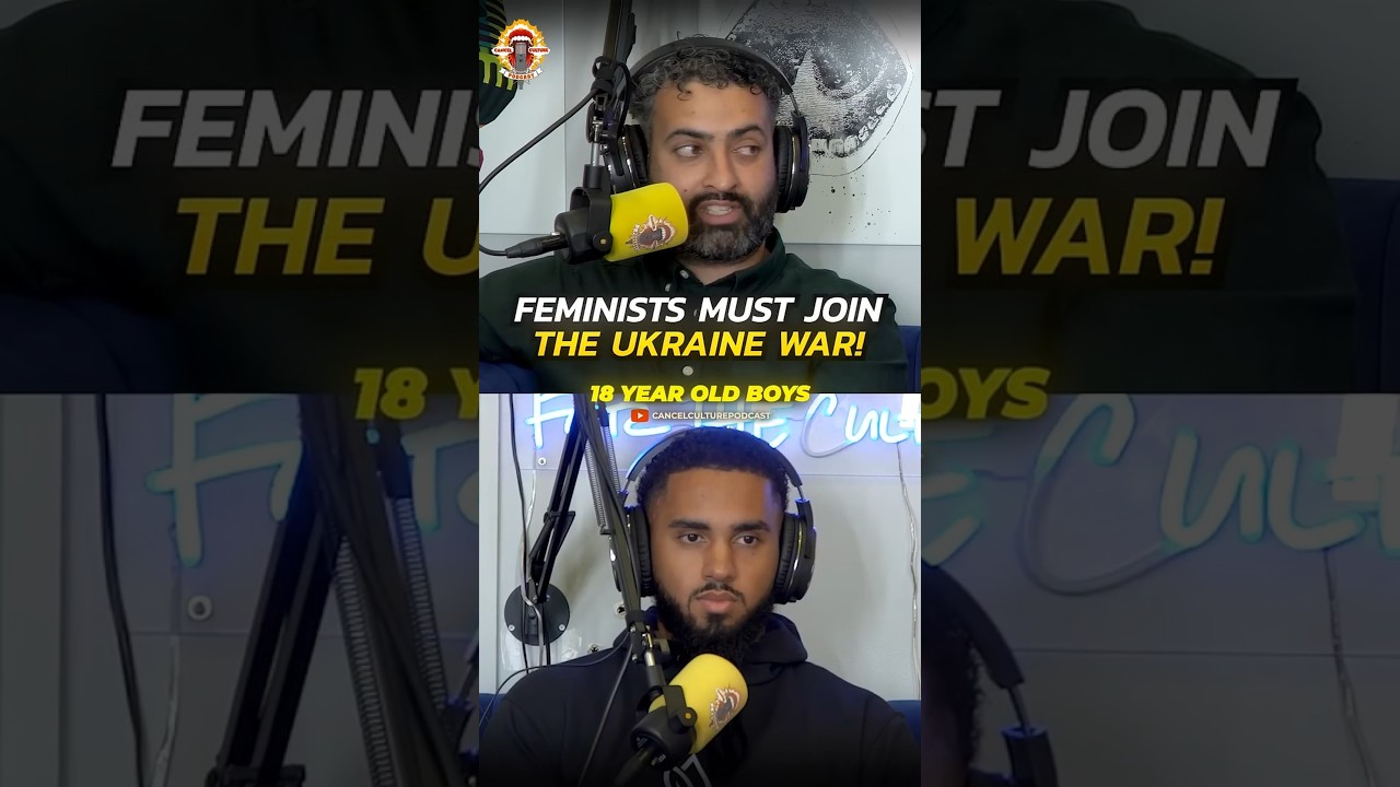 Where Are The Feminists For UKRAINIAN MEN?!