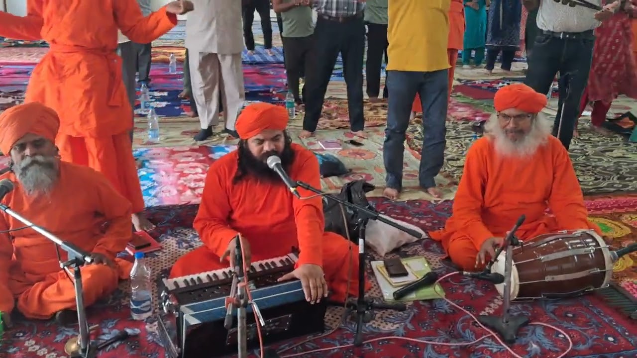 Baba Nam Kevlam Kirtan during AMPS seminar Sarkaghat 13 July 2025