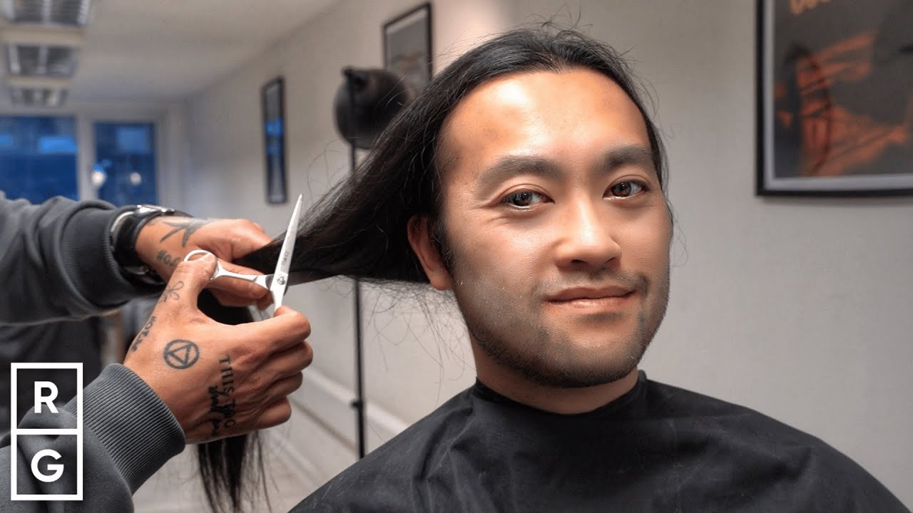 No Haircut for Almost 3 YEARS! 😱 He CUT His Long Hair OFF