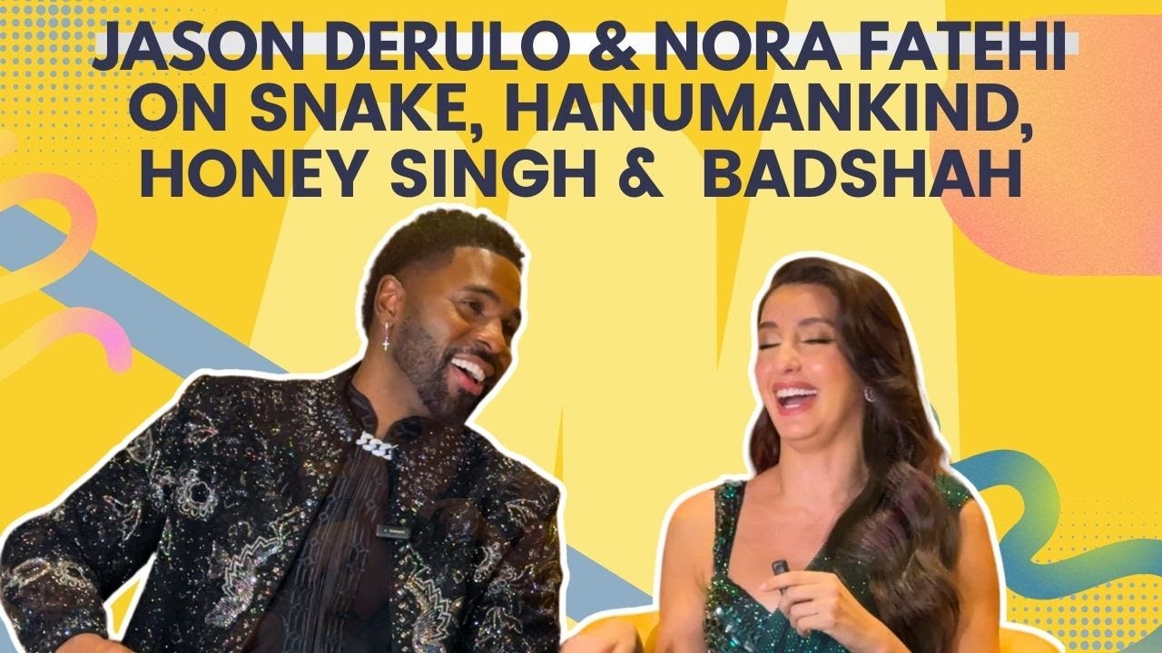 Jason Derulo & Nora Fatehi Interview On Snake, Honey Singh, Badshah & Hanumankind | MissMalini