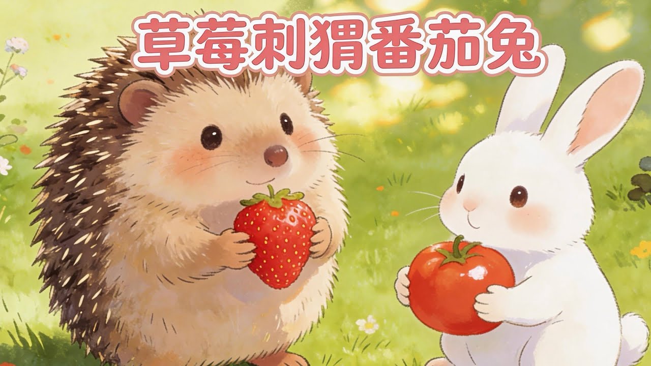 Bedtime Story 《草莓刺猬番茄兔》EP2 |MandarinStorybook |画间奇遇的故事时间|睡前故事绘 | Kids' story book