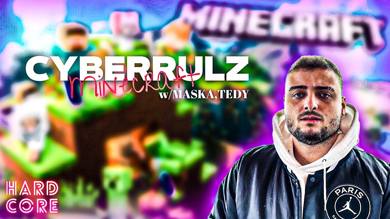 CyberRulz Tv  | MİNECRAFT FAKE HARD CORE OYNUYOR #1 (w/MASKAR,TEDY)