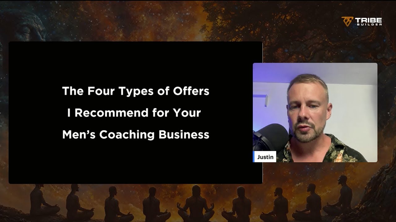 The 4 types of Offers I Recommend for Your Men's Coaching Business