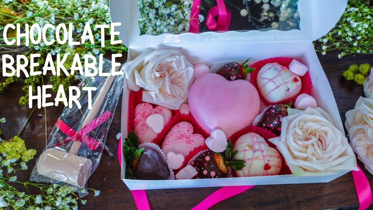 Breakable Chocolate Heart DIY | BREAKABLE HEART