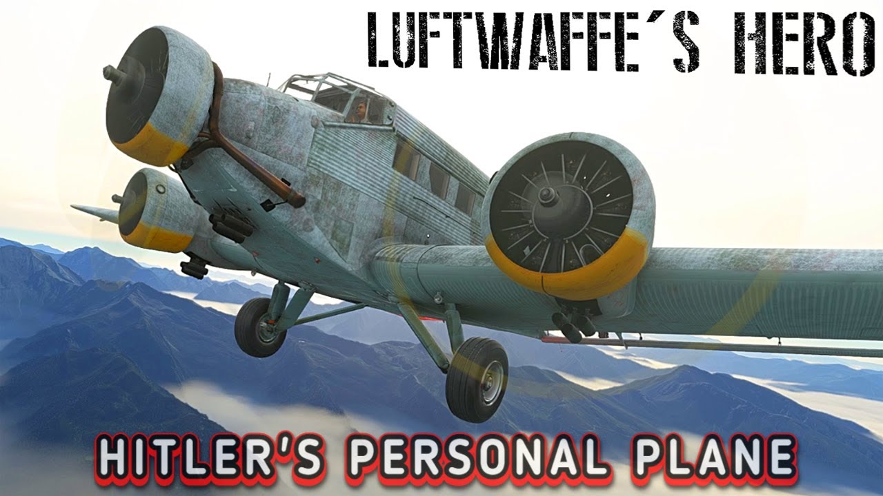 Adolf Hitler's Personal Airplane - Junkers Ju-52 Backbone of the Luftwaffe's Transport Fleet 4K