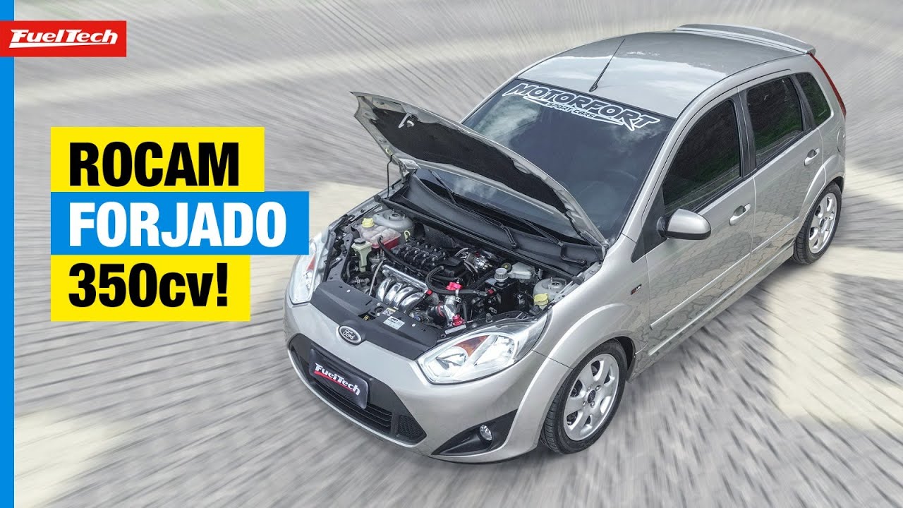 Fiesta 1.6 Turbo forjado com 350cv! Único dono e cheio de customizações.