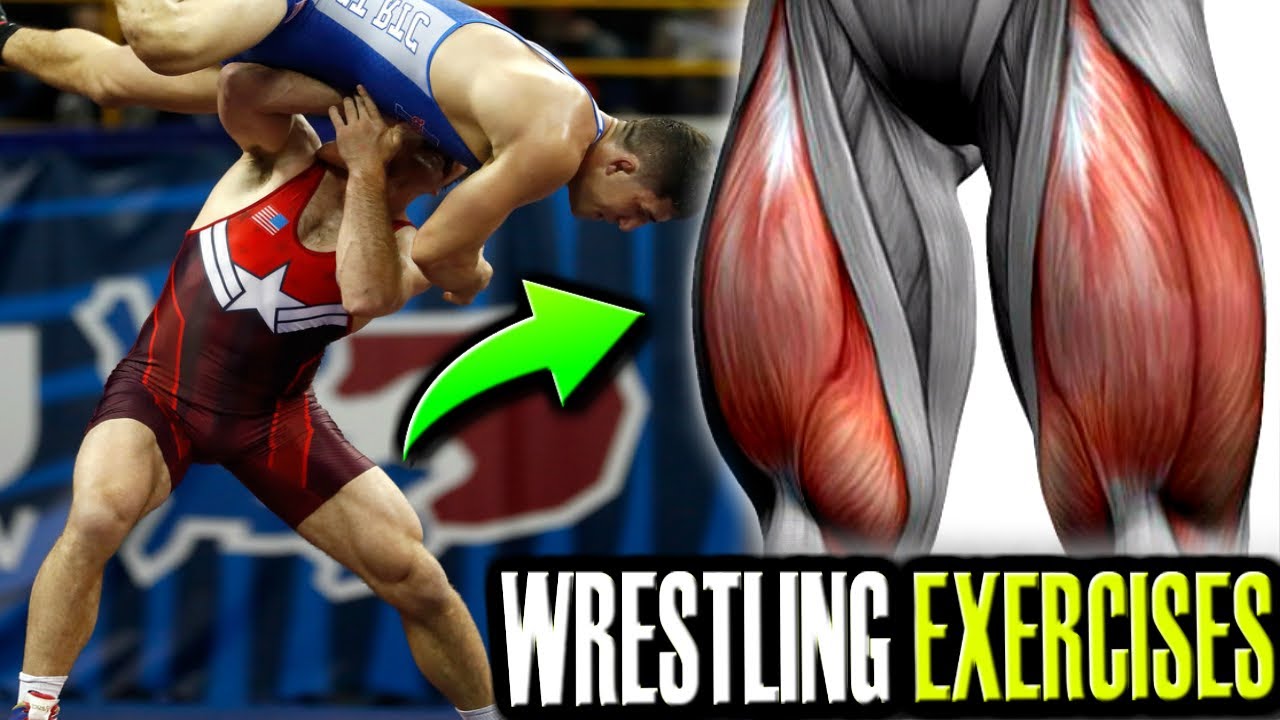 🍗#35 EJERCICIOS de LUCHA para PIERNA - Wrestling workout🔥