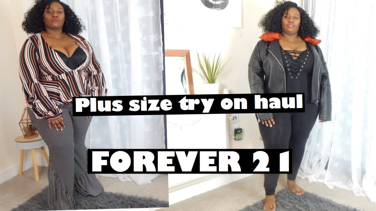I SPEND &pound;300 ON FOREVER 21! PLUS SIZE SPRING/SUMMER TRY ON HAUL/TRENDS