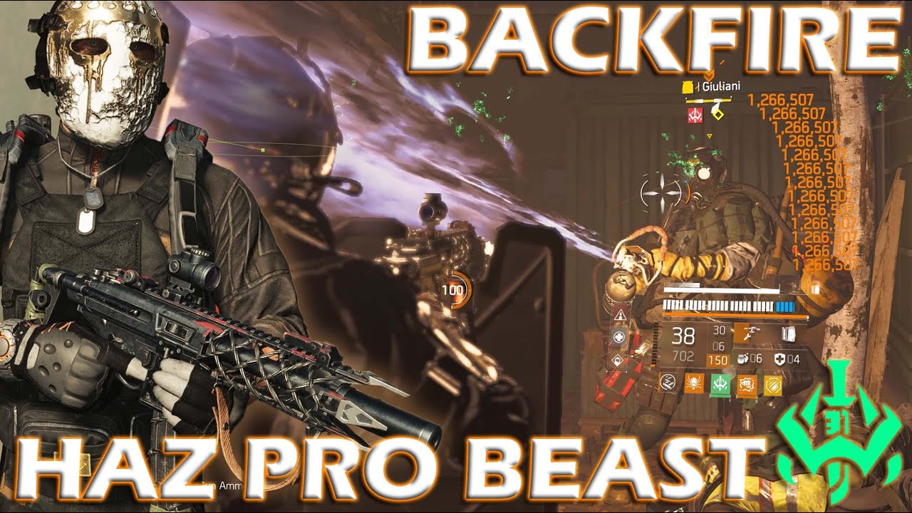 This BACKFIRE Build Is INSANE | Solo PVE Build Y7S1 | Battle For Brooklyn #division2