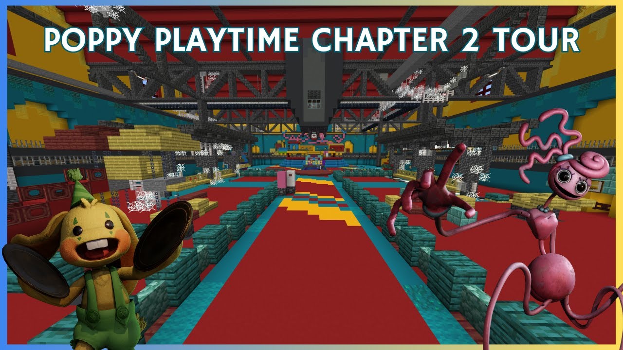 Poppy Playtime Chapter 2 in Minecraft (Map Tour)