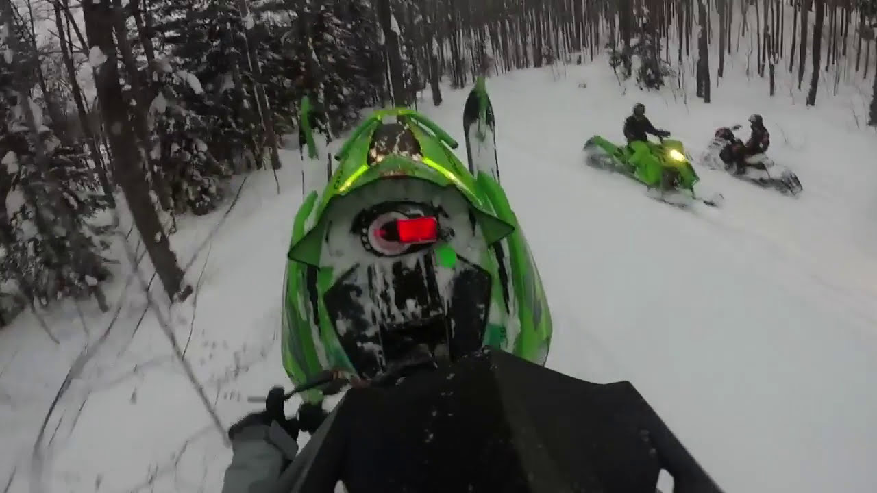 Tree Riding the UP M8000 Limited