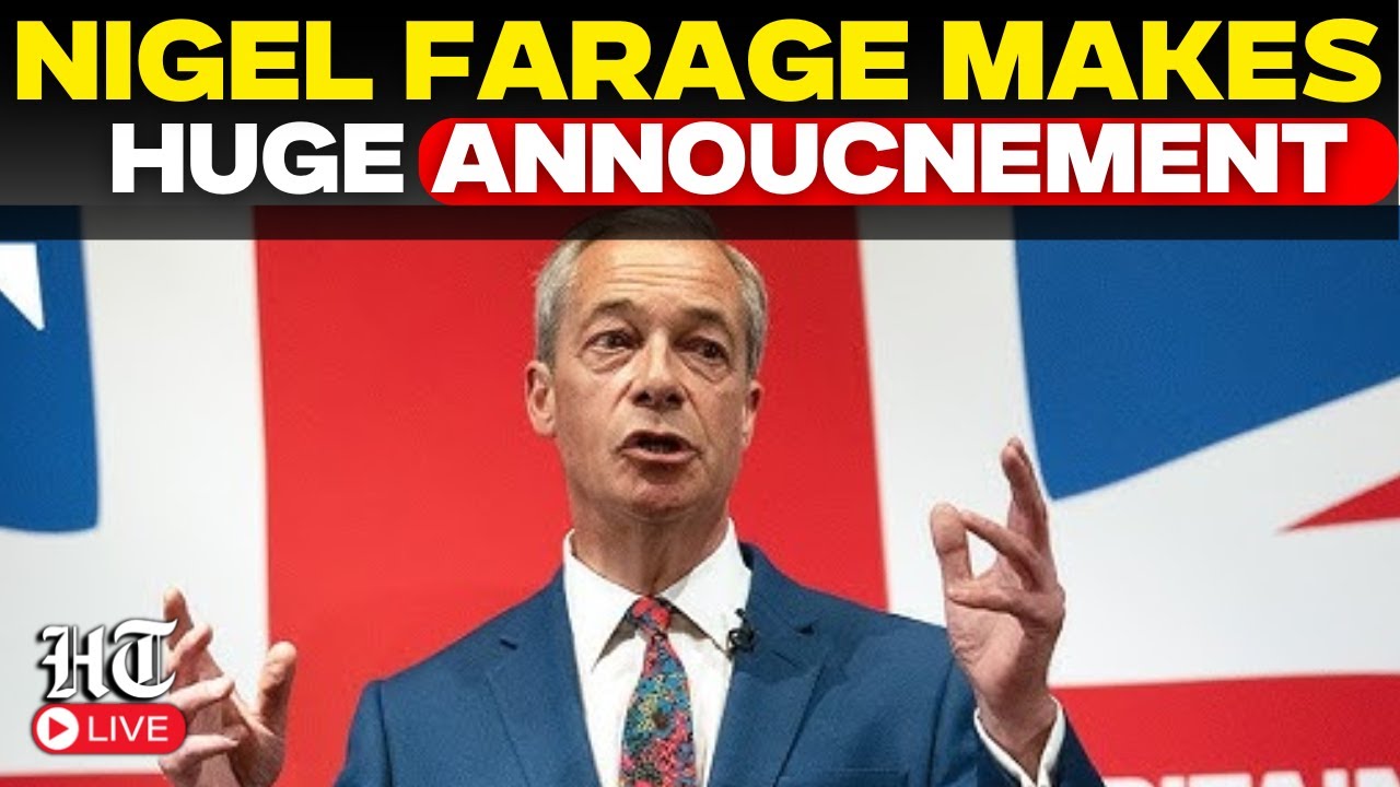 Nigel Farage LIVE | Nigel Farage Speaks At Birmingham Reform Party Conference |  Immigration | UK
