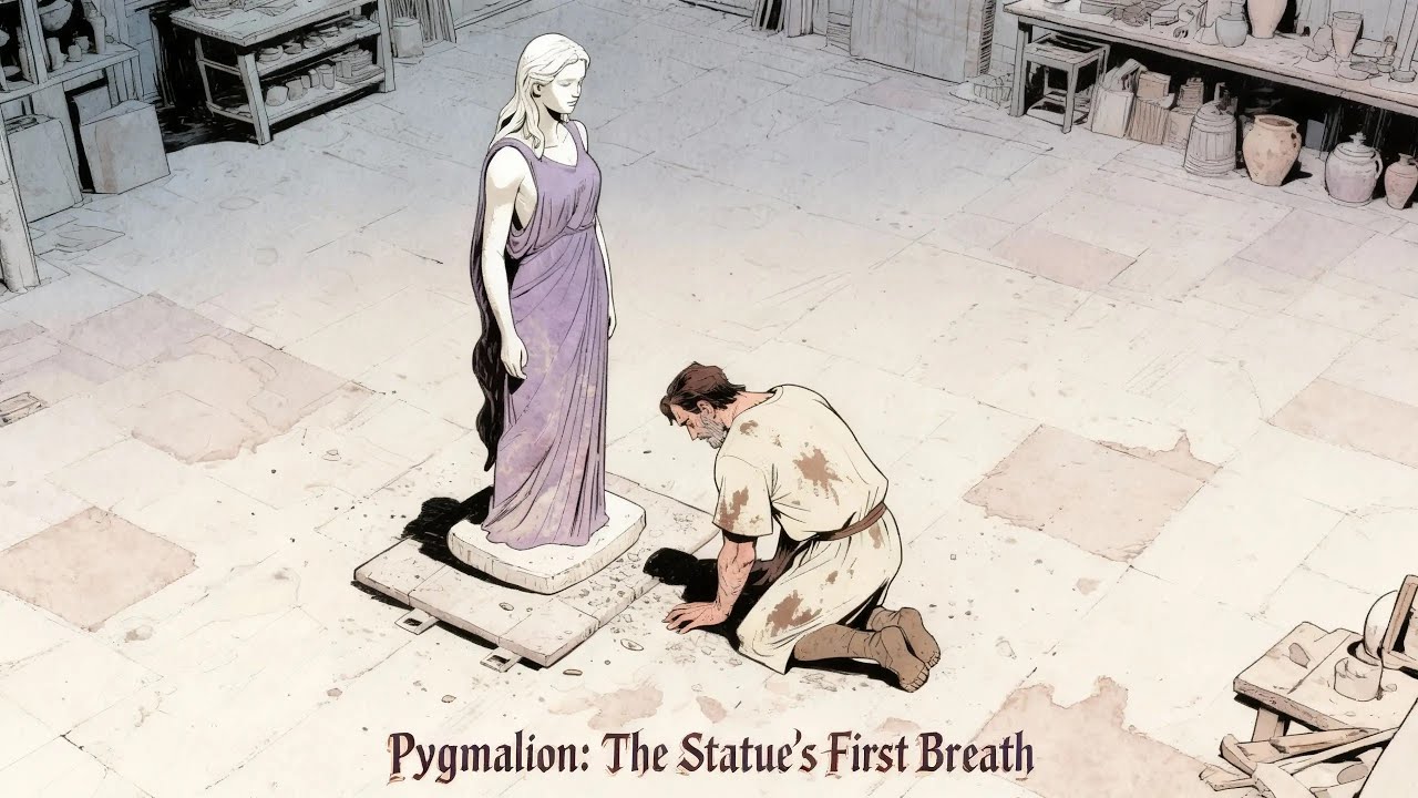 Pygmalion: The Statue's First Breath